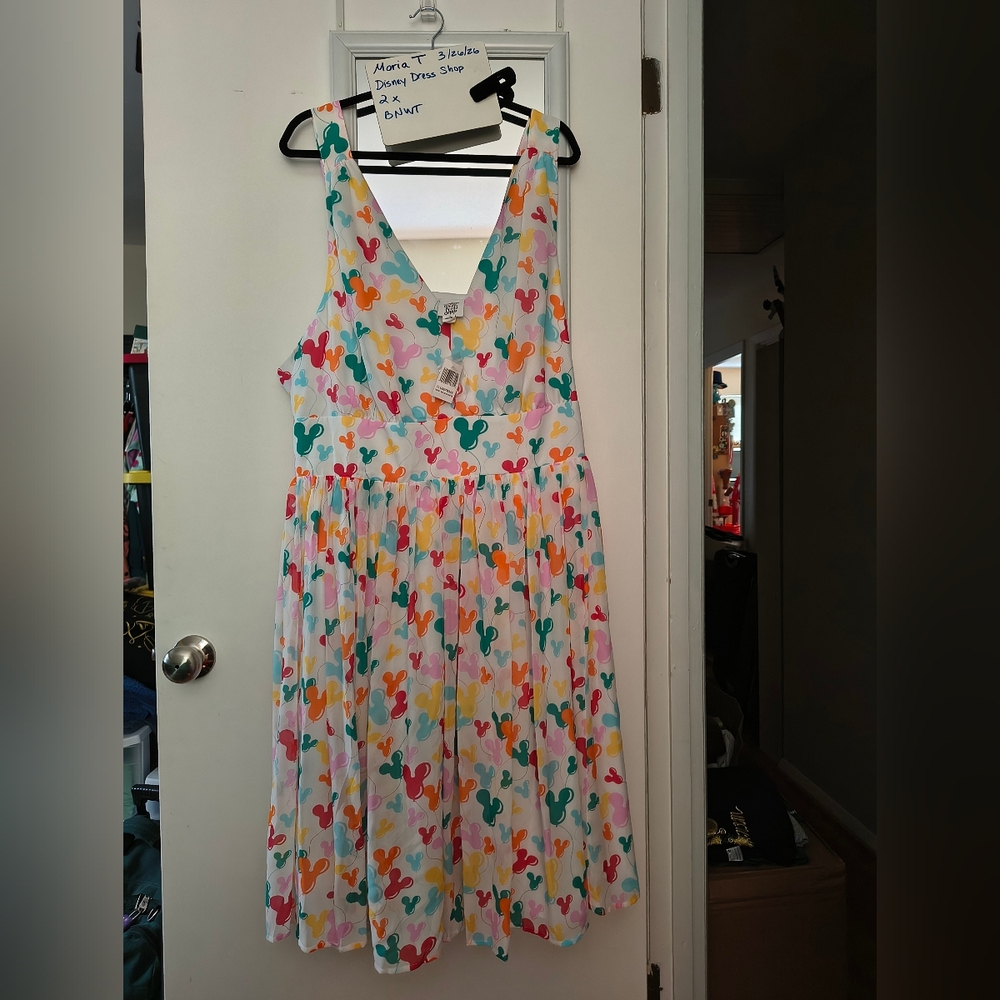 Disney Dress Shop Mickey Mouse Balloon dress 2x BNWT